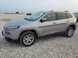 Salvage cars for sale at New Braunfels, TX auction: 2015 Jeep Cherokee Latitude
