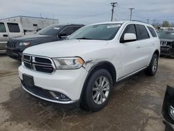 Salvage cars for sale at Chicago Heights, IL auction: 2017 Dodge Durango SXT