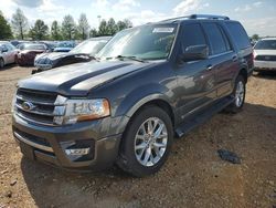 Salvage cars for sale at Bridgeton, MO auction: 2017 Ford Expedition Limited