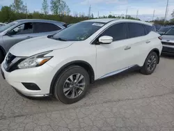 Salvage cars for sale from Copart Bridgeton, MO: 2015 Nissan Murano S