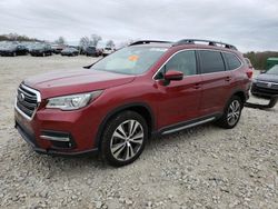 Salvage cars for sale at West Warren, MA auction: 2019 Subaru Ascent Limited