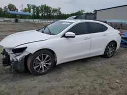 Salvage cars for sale from Copart Spartanburg, SC: 2017 Acura TLX Tech