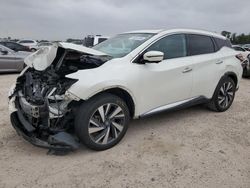 Salvage cars for sale at Houston, TX auction: 2017 Nissan Murano S