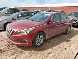 Salvage cars for sale from Copart Rapid City, SD: 2015 Hyundai Sonata SE