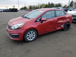 Salvage cars for sale from Copart Denver, CO: 2017 KIA Rio LX