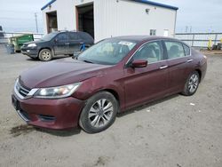 Salvage cars for sale from Copart Airway Heights, WA: 2014 Honda Accord LX