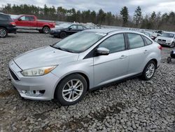 Salvage cars for sale at Windham, ME auction: 2017 Ford Focus SE