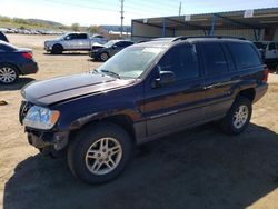 Jeep Grand Cherokee salvage cars for sale: 2004 Jeep Grand Cherokee Laredo