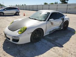 Salvage cars for sale at Houston, TX auction: 2009 Porsche 911 Carrera