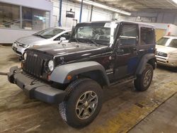 Salvage cars for sale at Wheeling, IL auction: 2012 Jeep Wrangler Sport