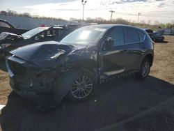 Salvage cars for sale at New Britain, CT auction: 2017 Mazda CX-5 Touring