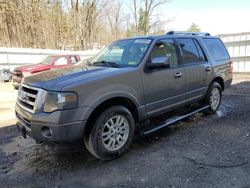 Salvage cars for sale at Center Rutland, VT auction: 2012 Ford Expedition Limited