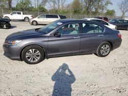 Salvage cars for sale from Copart Cicero, IN: 2015 Honda Accord LX