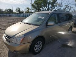 KIA Sedona ex salvage cars for sale: 2006 KIA Sedona EX