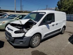 Salvage cars for sale from Copart Rancho Cucamonga, CA: 2015 Ford Transit Connect XL