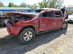 Salvage cars for sale from Copart Wichita, KS: 2008 Toyota Tacoma Double Cab Prerunner Long BED