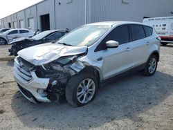 Salvage cars for sale at Jacksonville, FL auction: 2017 Ford Escape SE