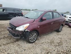 Salvage cars for sale from Copart Kansas City, KS: 2018 Mitsubishi Mirage G4 ES
