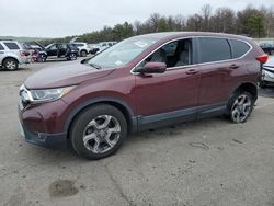 Salvage cars for sale at Brookhaven, NY auction: 2018 Honda CR-V EX