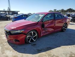 Salvage cars for sale at Hayward, CA auction: 2022 Honda Accord Hybrid Sport