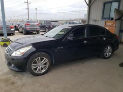 Salvage cars for sale at Los Angeles, CA auction: 2015 Infiniti Q40