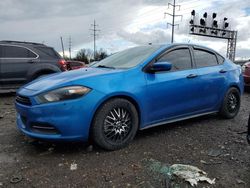 Salvage cars for sale from Copart Columbus, OH: 2015 Dodge Dart SXT