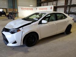 Toyota salvage cars for sale: 2017 Toyota Corolla L