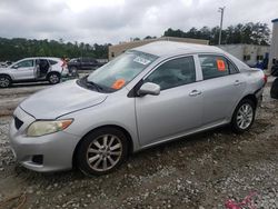 Salvage cars for sale from Copart Ellenwood, GA: 2009 Toyota Corolla Base