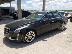 Salvage cars for sale at West Palm Beach, FL auction: 2014 Cadillac CTS Luxury Collection