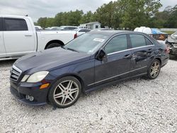 Salvage cars for sale from Copart Houston, TX: 2010 Mercedes-Benz E 350 4matic