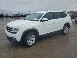 Salvage cars for sale at Indianapolis, IN auction: 2018 Volkswagen Atlas SE