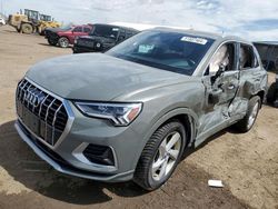 Salvage cars for sale at Brighton, CO auction: 2019 Audi Q3 Premium Plus