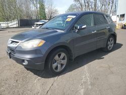 Salvage cars for sale at Portland, OR auction: 2007 Acura RDX Technology