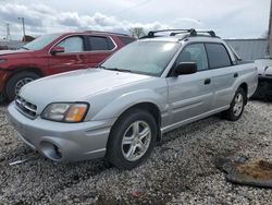 Salvage cars for sale at Franklin, WI auction: 2006 Subaru Baja Sport