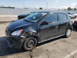 Salvage cars for sale from Copart Van Nuys, CA: 2015 Mitsubishi Mirage DE