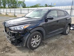 Salvage cars for sale at Spartanburg, SC auction: 2021 Hyundai Tucson Limited