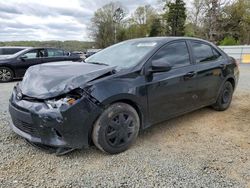 Salvage cars for sale from Copart Concord, NC: 2014 Toyota Corolla L