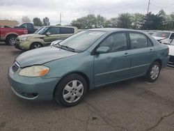 Salvage cars for sale from Copart Moraine, OH: 2005 Toyota Corolla CE