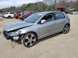 Salvage cars for sale at North Billerica, MA auction: 2018 Volkswagen Golf S