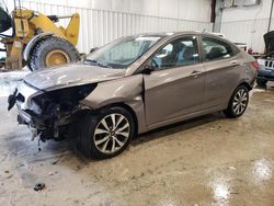 Salvage cars for sale at Franklin, WI auction: 2017 Hyundai Accent SE