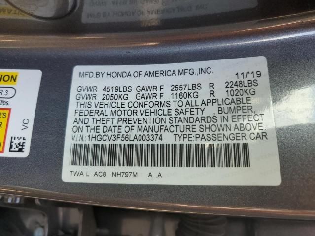 2020 Honda Accord Hybrid EXL