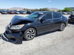 Salvage cars for sale at Las Vegas, NV auction: 2017 Honda Accord EX