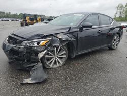 Salvage cars for sale at Dunn, NC auction: 2021 Nissan Altima SR