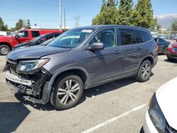 Salvage cars for sale from Copart Rancho Cucamonga, CA: 2018 Honda Pilot EX