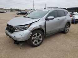 Salvage cars for sale from Copart Colorado Springs, CO: 2019 Honda CR-V EXL