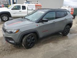 Salvage cars for sale at Duryea, PA auction: 2023 Jeep Compass Trailhawk