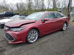 Salvage cars for sale at Marlboro, NY auction: 2021 Toyota Avalon Limited