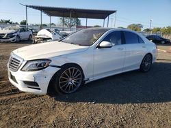 Vehiculos salvage en venta de Copart San Diego, CA: 2016 Mercedes-Benz S 550