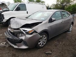 Toyota salvage cars for sale: 2015 Toyota Corolla L