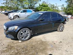 Salvage cars for sale at Baltimore, MD auction: 2016 Mercedes-Benz C 300 4matic
